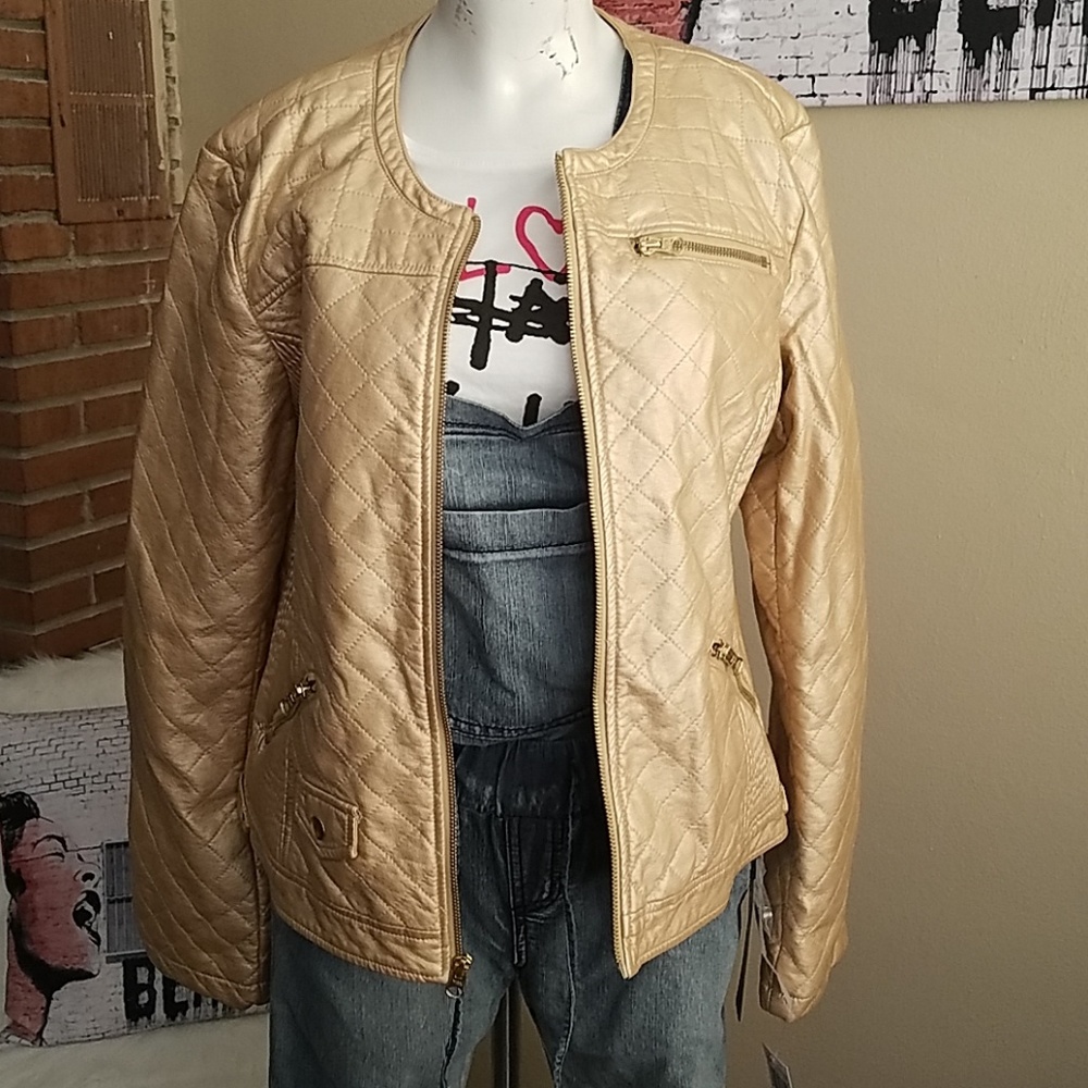 Green Envy Gold Jacket
